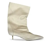 Stiefel mit spitzer Kappe - Nude