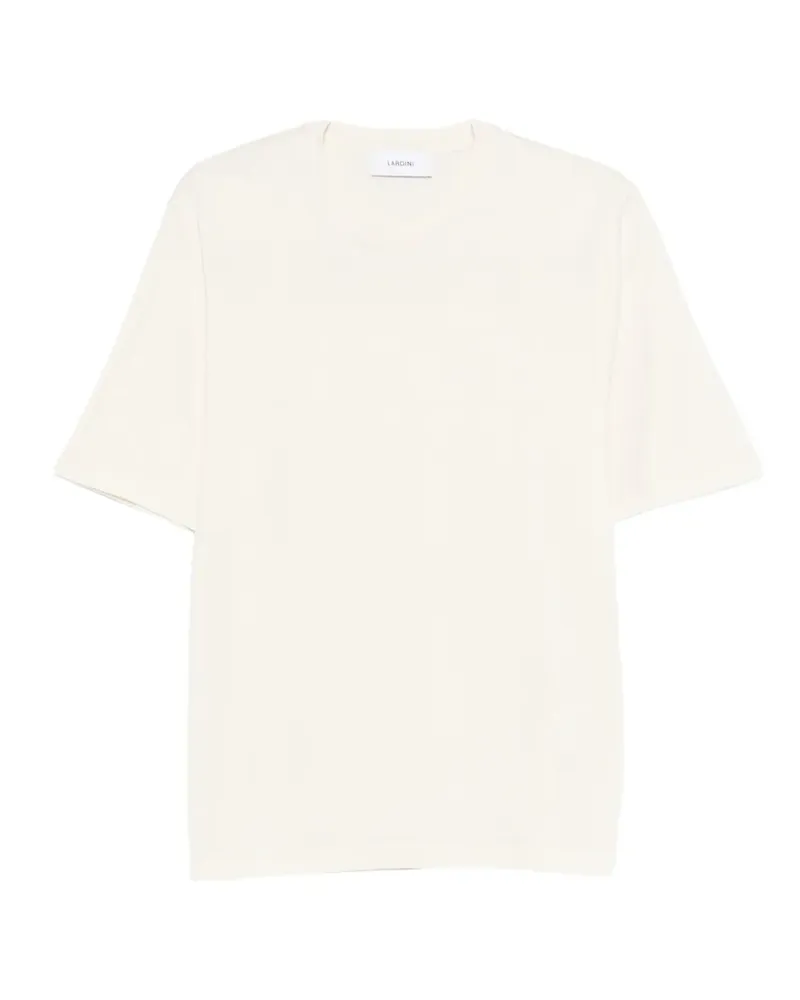 LARDINI round-neck T-shirt - Nude Nude