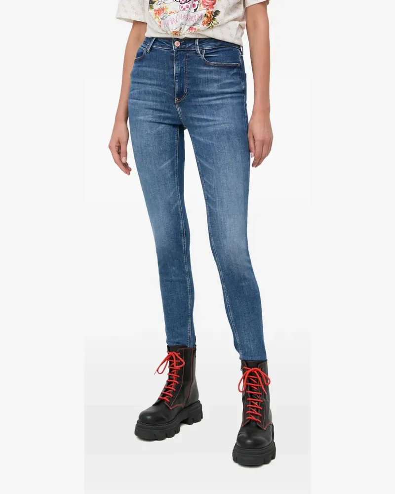 Guess 1981 Skinny-Jeans im Five-Pocket-Design - Blau Blau