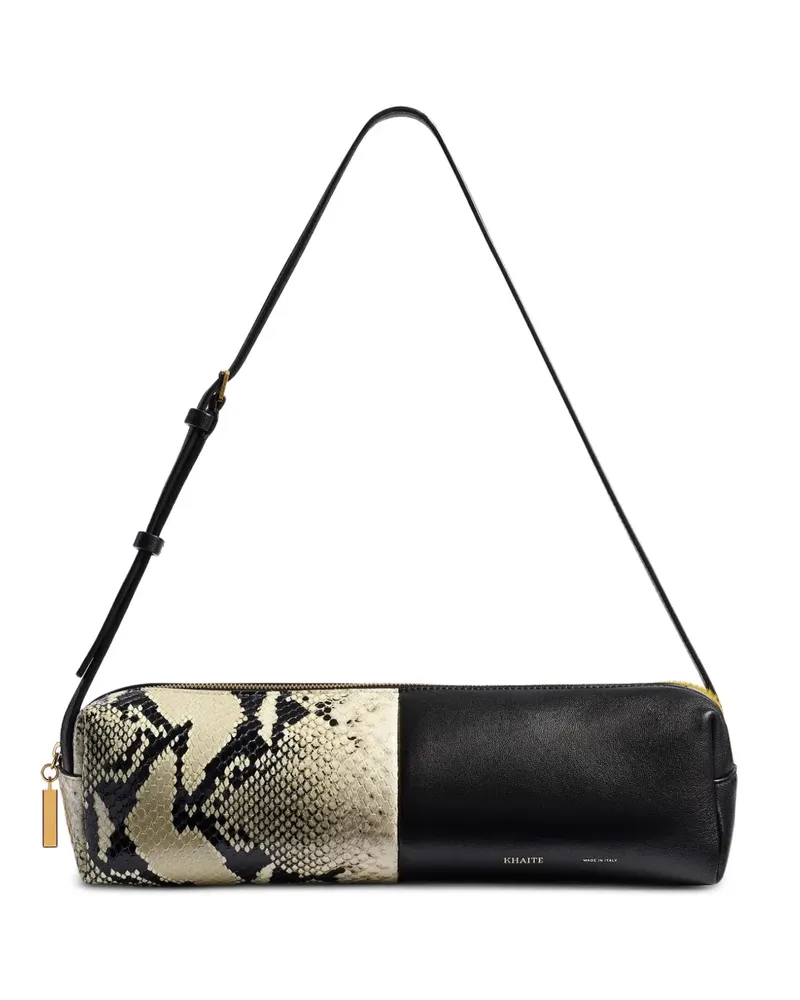 KHAITE Kye Schultertasche aus Farn-Multi - Grün Grün