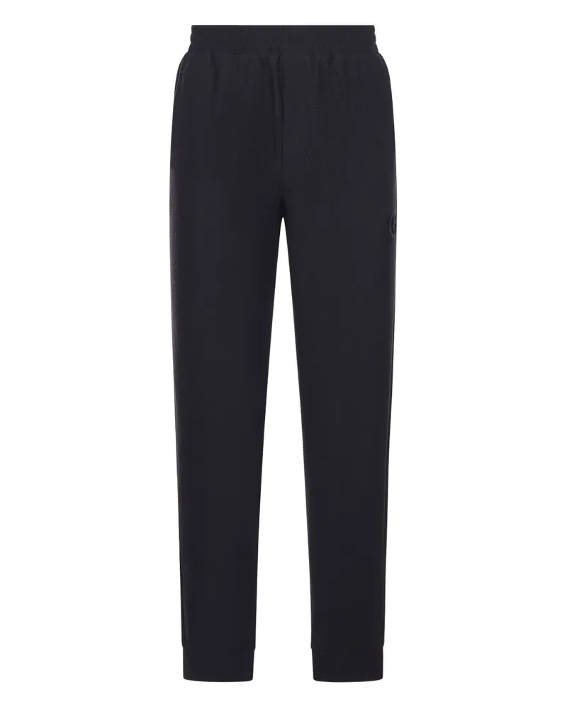 Giorgio Armani Jogginghose mit Stretchbund - Blau Blau