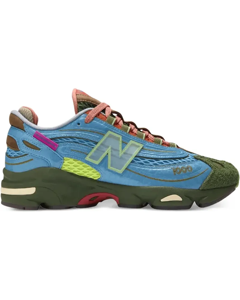 New Balance x Salehe Bembury 1000 Mesh-Sneakers - Blau Blau