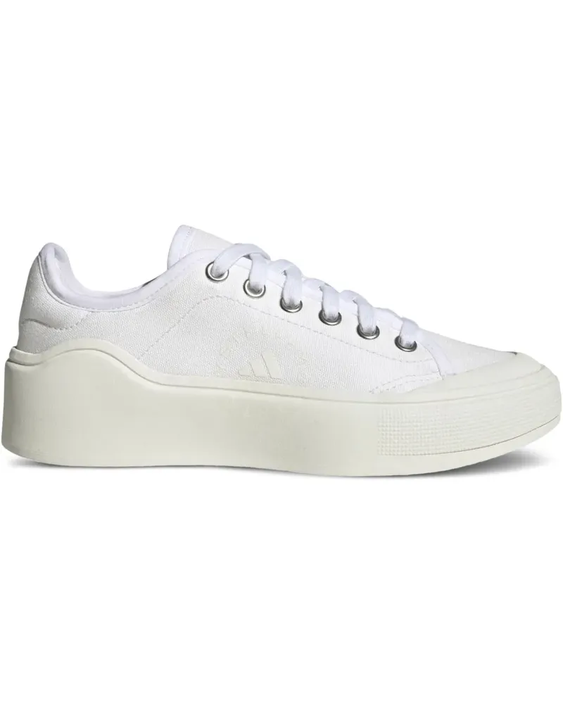 adidas x Stella McCartney Court "Cloud White/Off White" Sneakers - Weiß Weiß