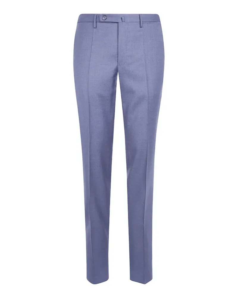Incotex virgin wool tailored trousers - Blau Blau