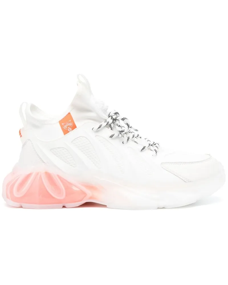 Philipp Plein The Flame Gen.X.02 Tiger Sneakers - Weiß Weiß