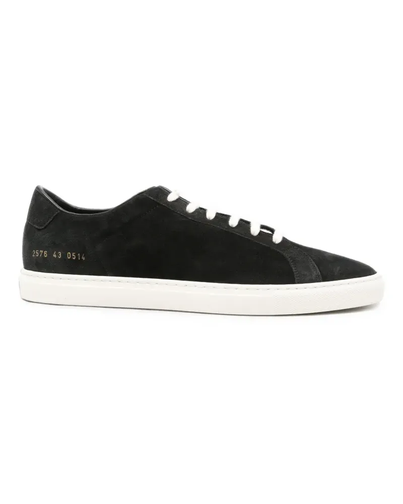 Common Projects Achilles Slim Premium Sneakers - Schwarz Schwarz