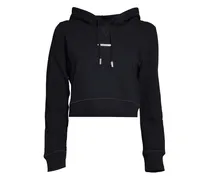 Logo Mini Hoodie - Schwarz