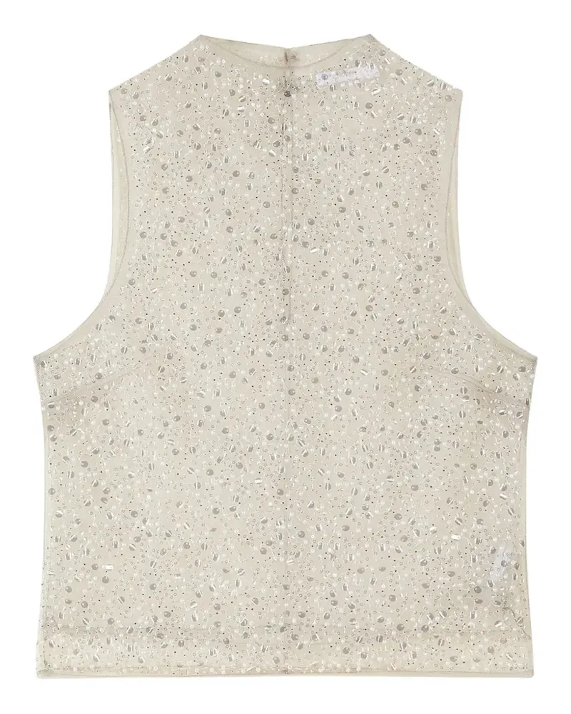 Patrizia Pepe sleeveless top - Nude Nude