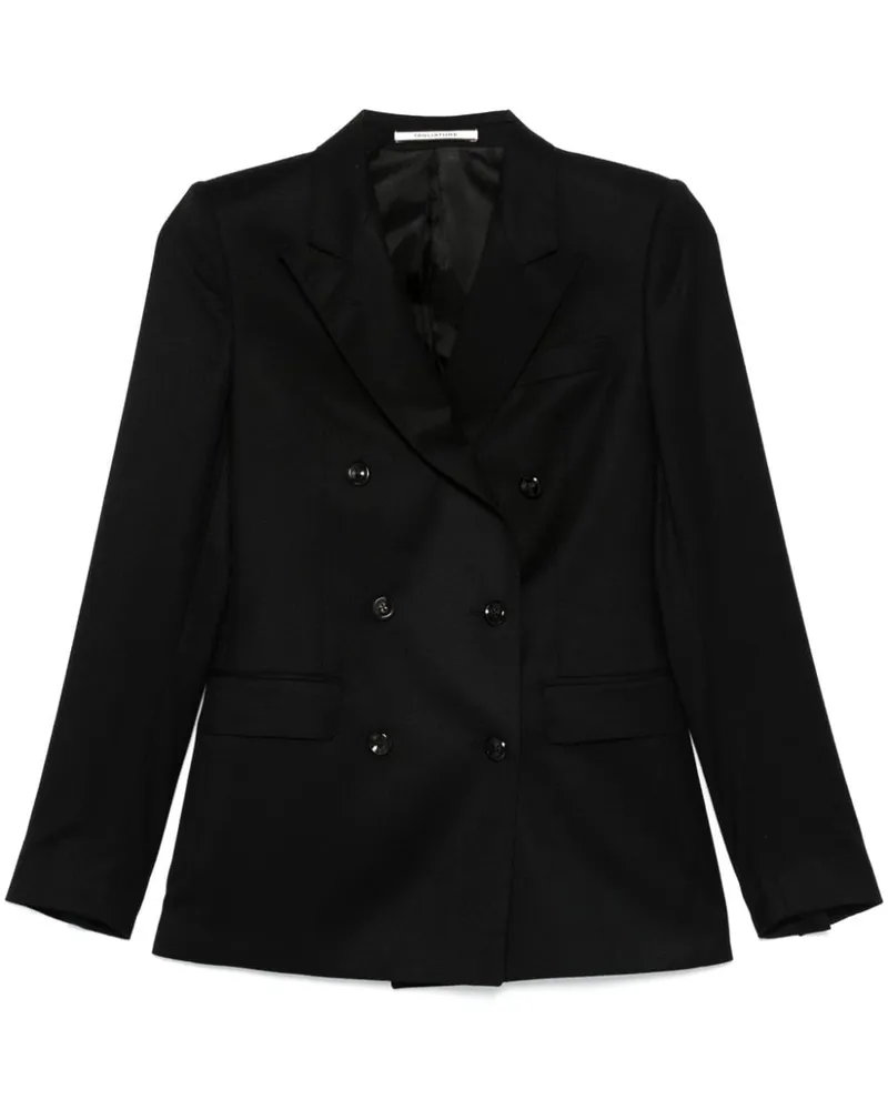 Tagliatore Doppelreihiger Blazer - Schwarz Schwarz