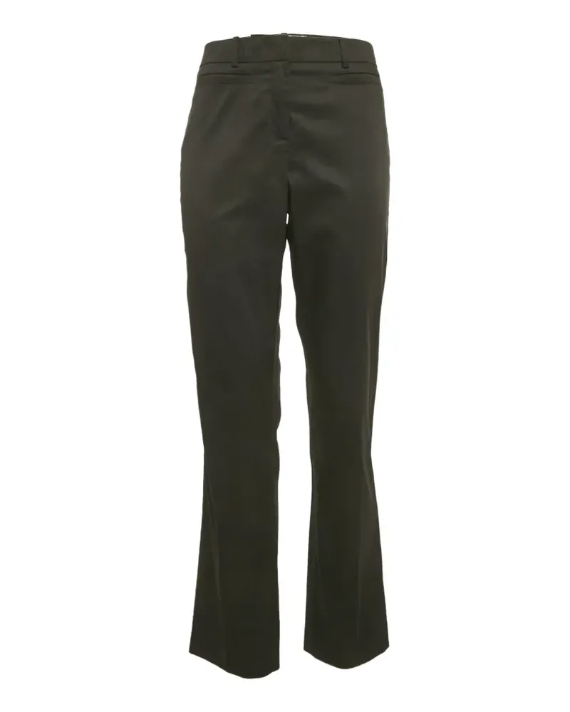 Max Mara gabardine wide-leg trousers - Grün Grün