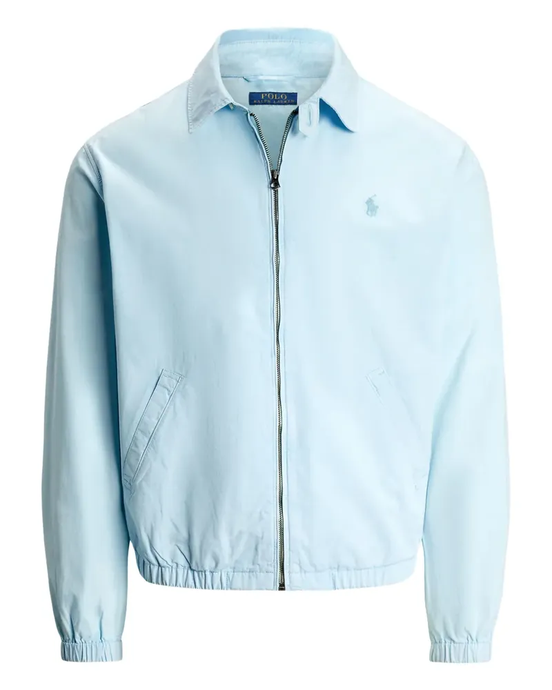 Ralph Lauren Windbreaker aus Popeline - Blau Blau