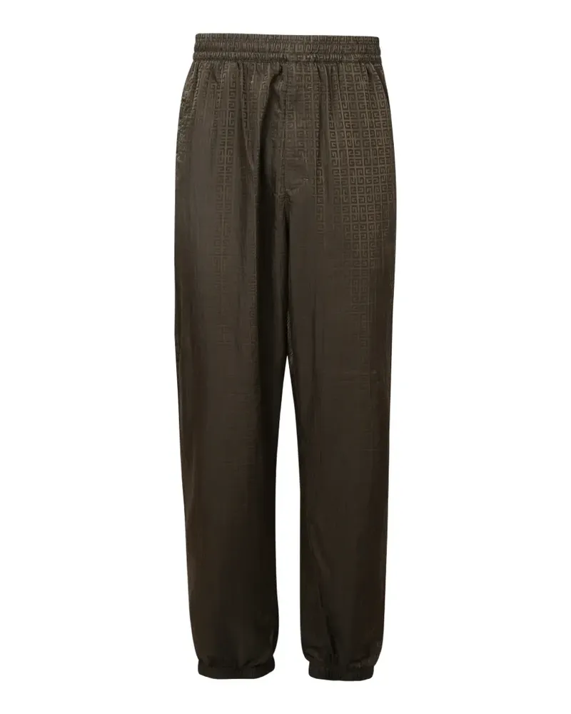 Givenchy Jogginghose mit GG-Jacquardmuster - Grün Grün