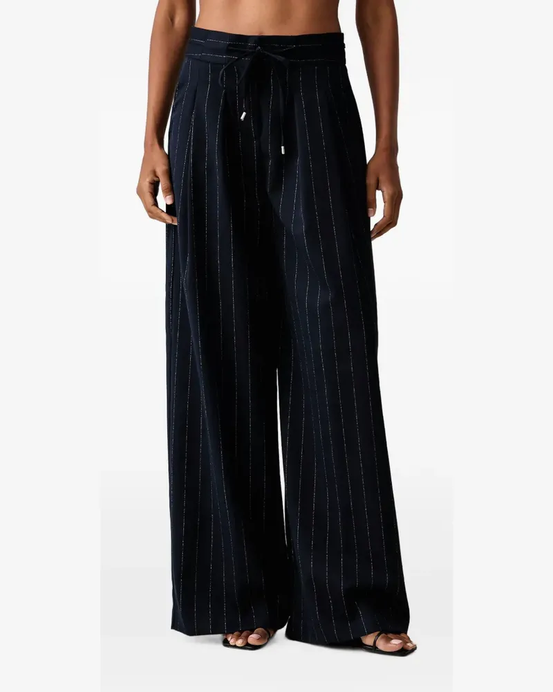 Ermanno Scervino Palazzohose mit Nadelstreifen - Blau Blau