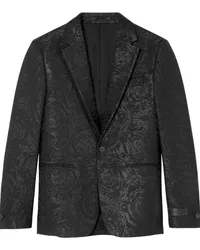 Versace Barocco Jacquard-Sakko Schwarz