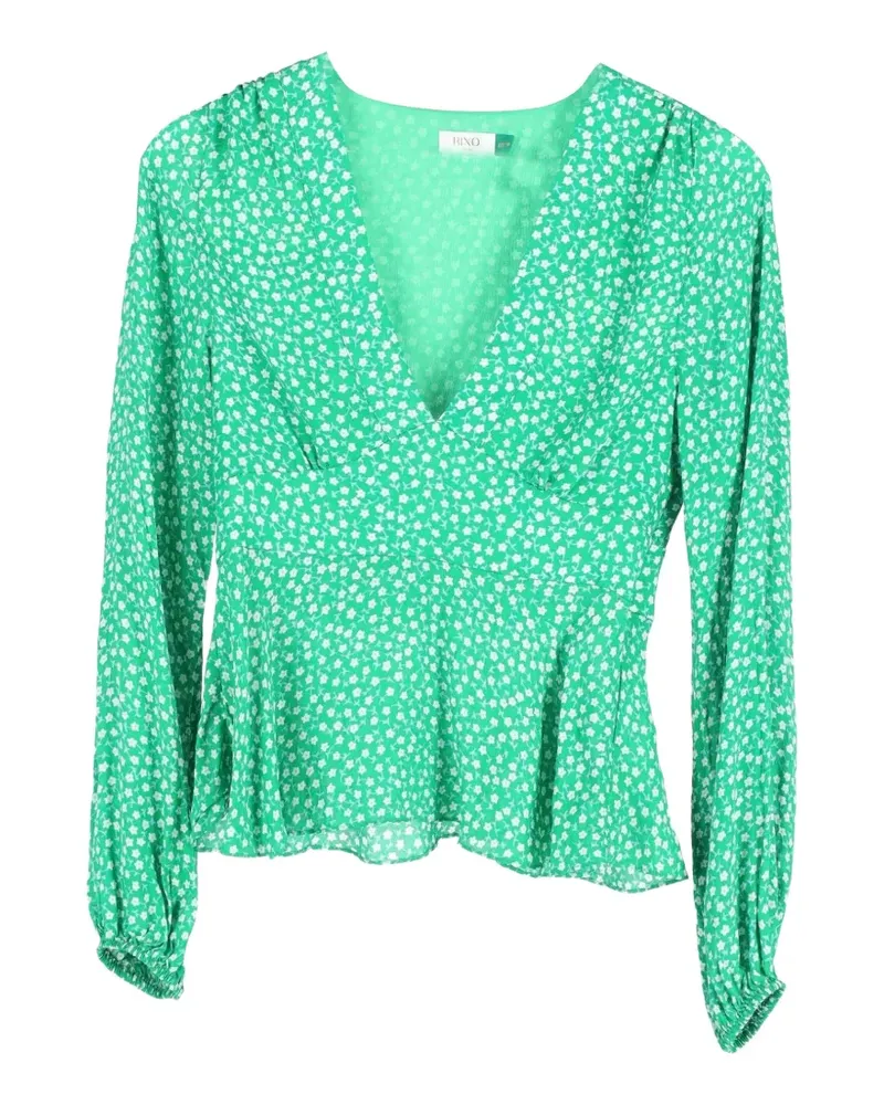 RIXO V-neck blouse - Grün Grün