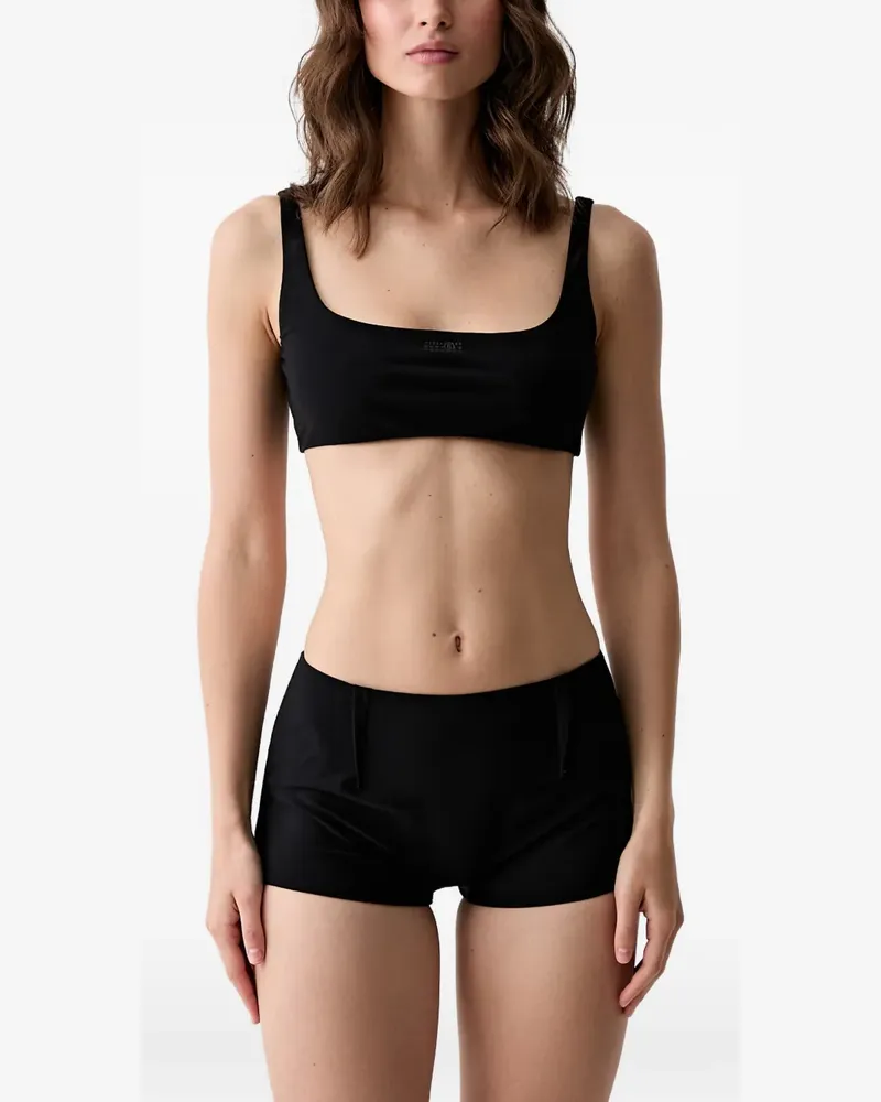 Maison Margiela Bikini mit Abnähern - Schwarz Schwarz