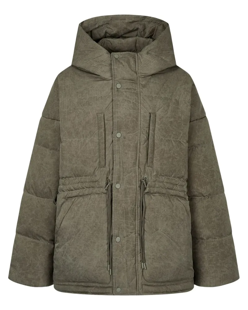 STUDIO TOMBOY Daunenparka mit Kapuze - Grün Grün