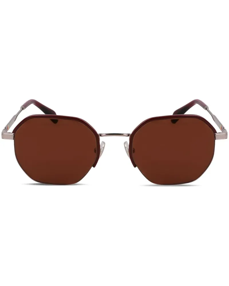 Paul Smith Lovell Sonnenbrille mit sechseckigem Gestell - Grau Grau