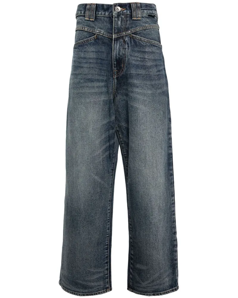 FIVE CM Jeans mit geradem Bein - Blau Blau