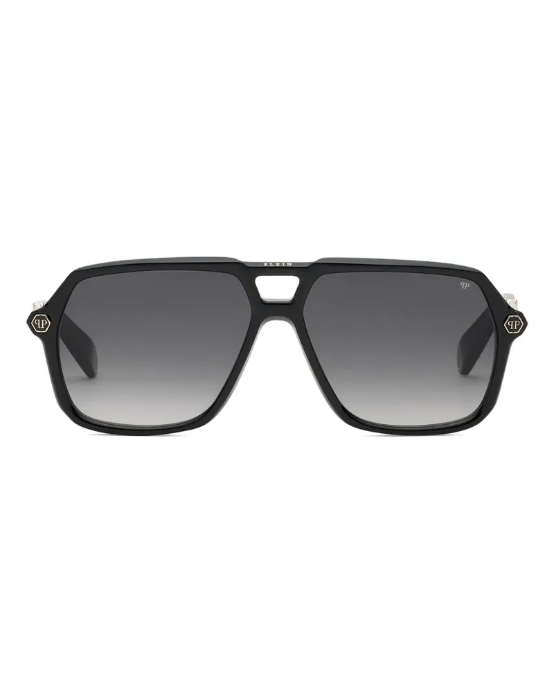 Philipp Plein Plein Hexagon Stud sunglasses - Schwarz Schwarz