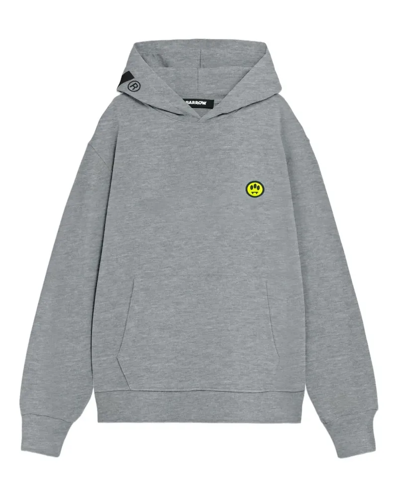 BARROW Hoodie mit grafischem Print - Grau Grau