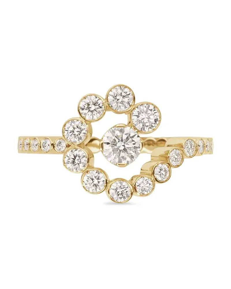 Sophie Bille Brahe 18kt recycled yellow gold Snail diamond ring Gold