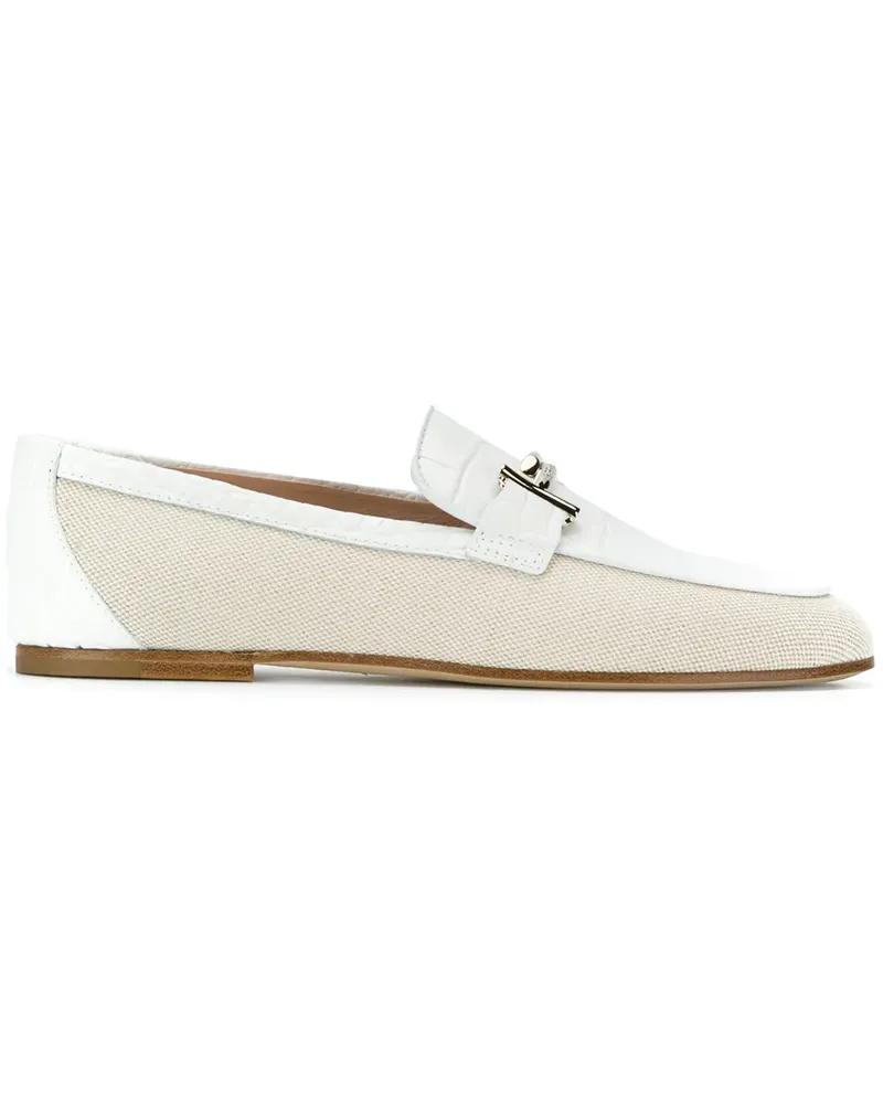 TOD'S Double T' Loafer - Weiß Weiß
