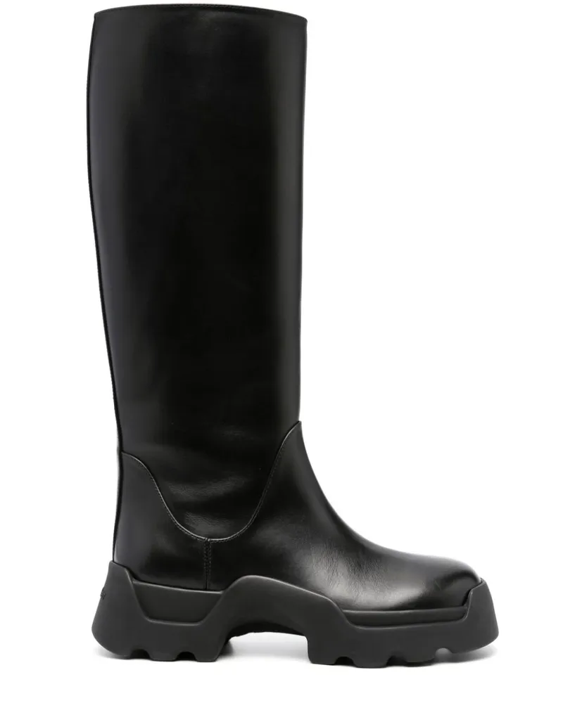 Proenza Schouler Kniehohe Stiefel - Schwarz Schwarz