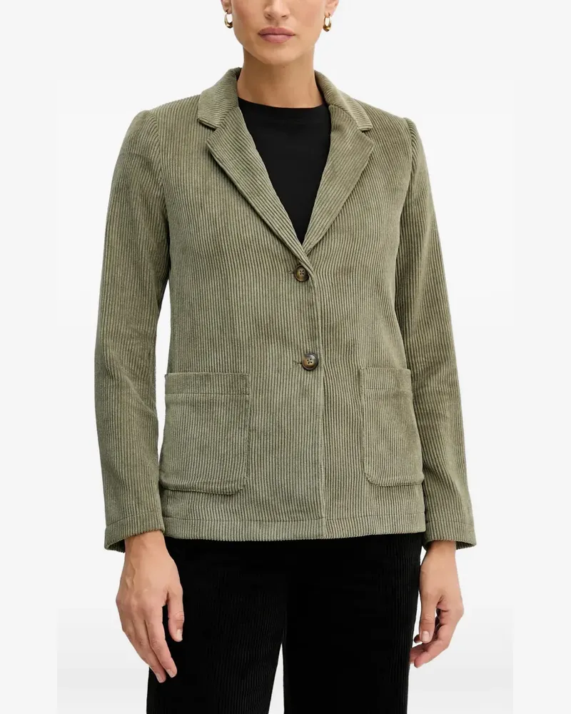 Benetton corduroy button top - Grün Grün