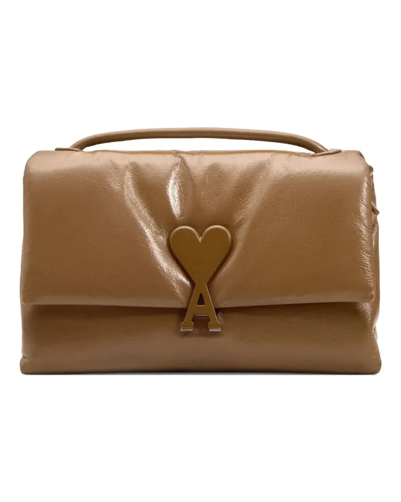 AMI Paris Voulez-Vous Schultertasche - Braun Braun