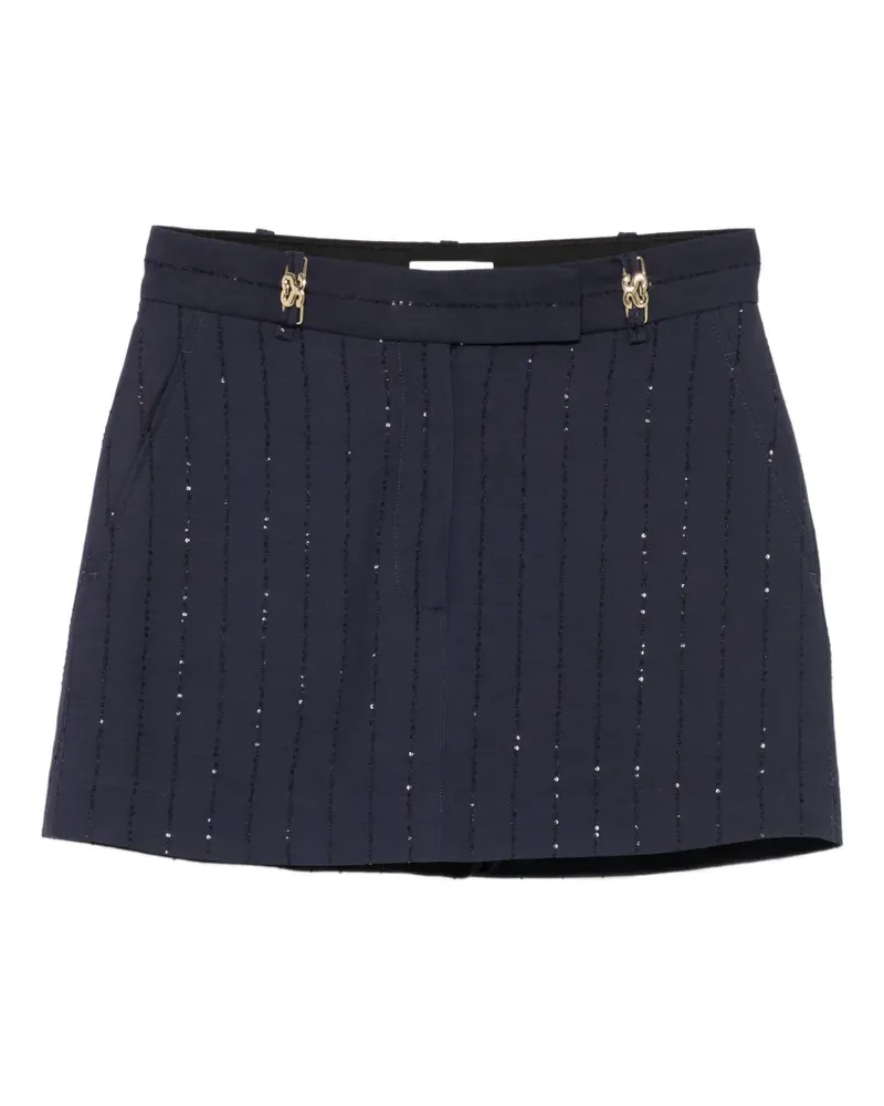 Sandro Shorts mit Pailletten - Blau Blau