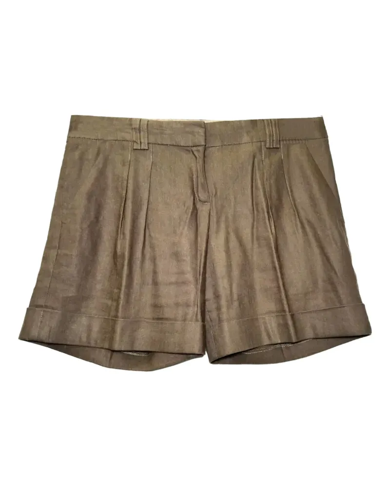 Joseph 2010-2020s Pila Shorts mit Falten - Braun Braun