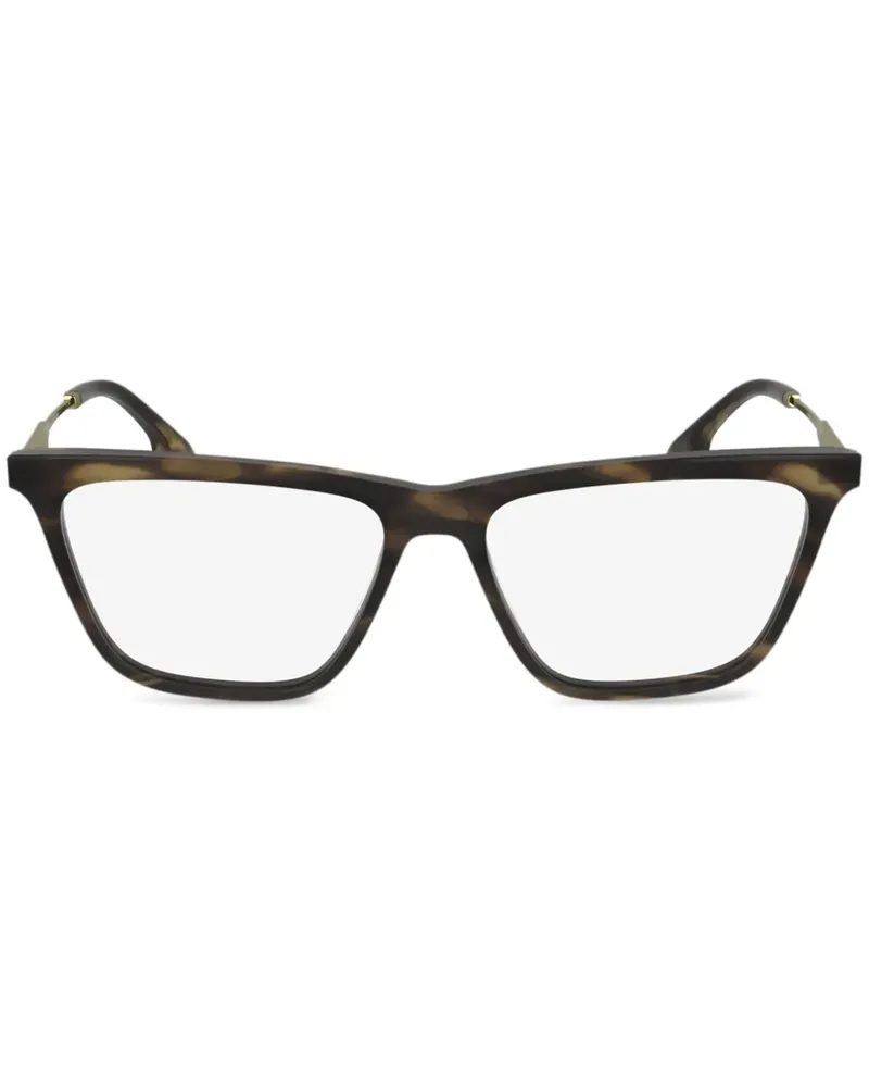 Victoria Beckham Brille in Schildpattoptik - Braun Braun