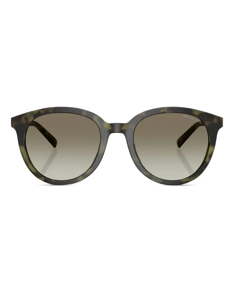 Michael Kors Sonnenbrille mit rundem Gestell - Grün Grün