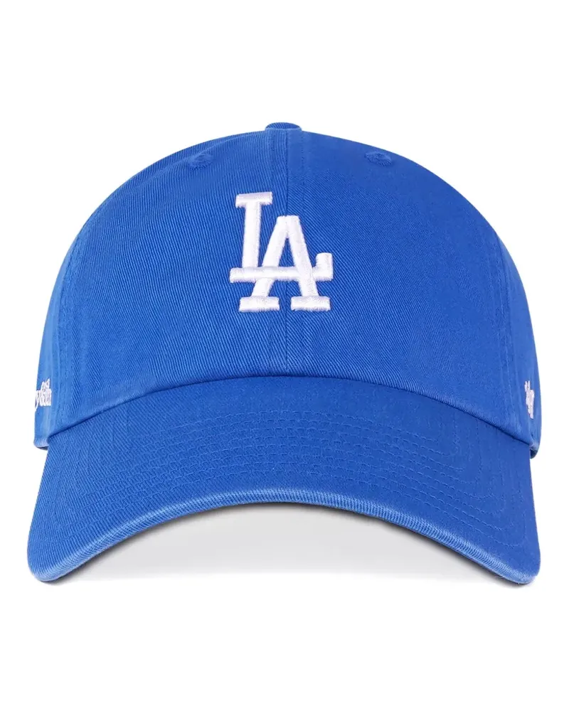 SPORTY & RICH Baseballkappe mit LA-Logo - Blau Blau