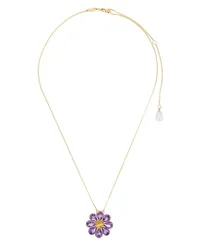 Dolce & Gabbana Halskette mit Amethyst Gold