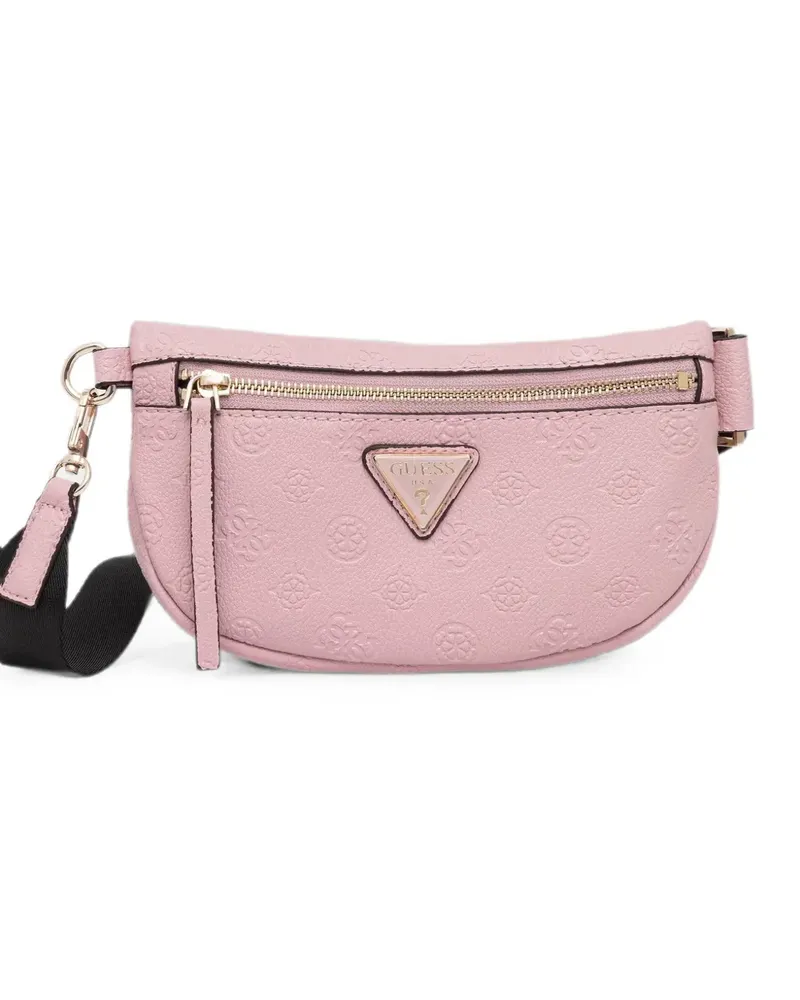 Guess logo-embossed belt bag - Rosa Rosa