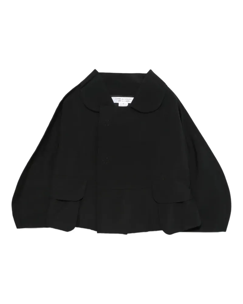 Comme des Garçons Jacke mit Bubikragen - Schwarz Schwarz