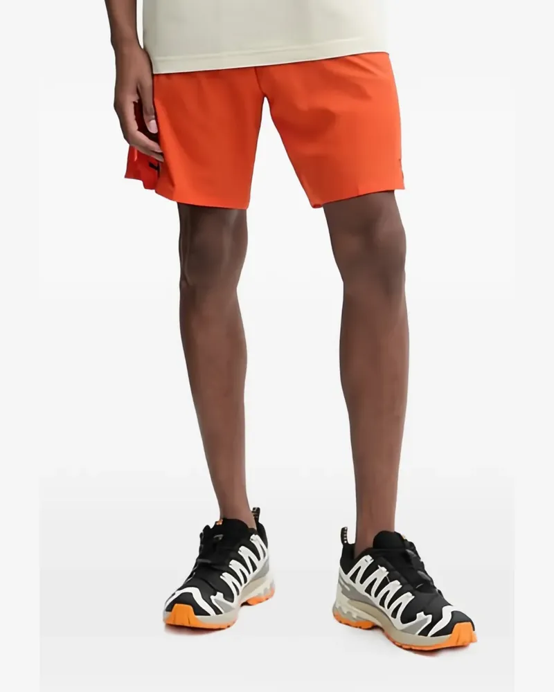 Dynafit Shorts mit Kontrasteinsätzen - Orange Orange
