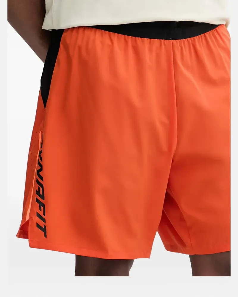 Dynafit Shorts mit Kontrasteinsätzen - Orange Orange