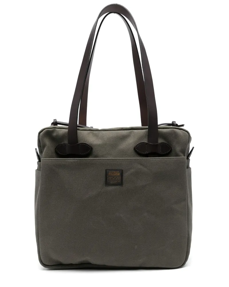 Filson Tote Bag aus rauem Twill - Grün Grün