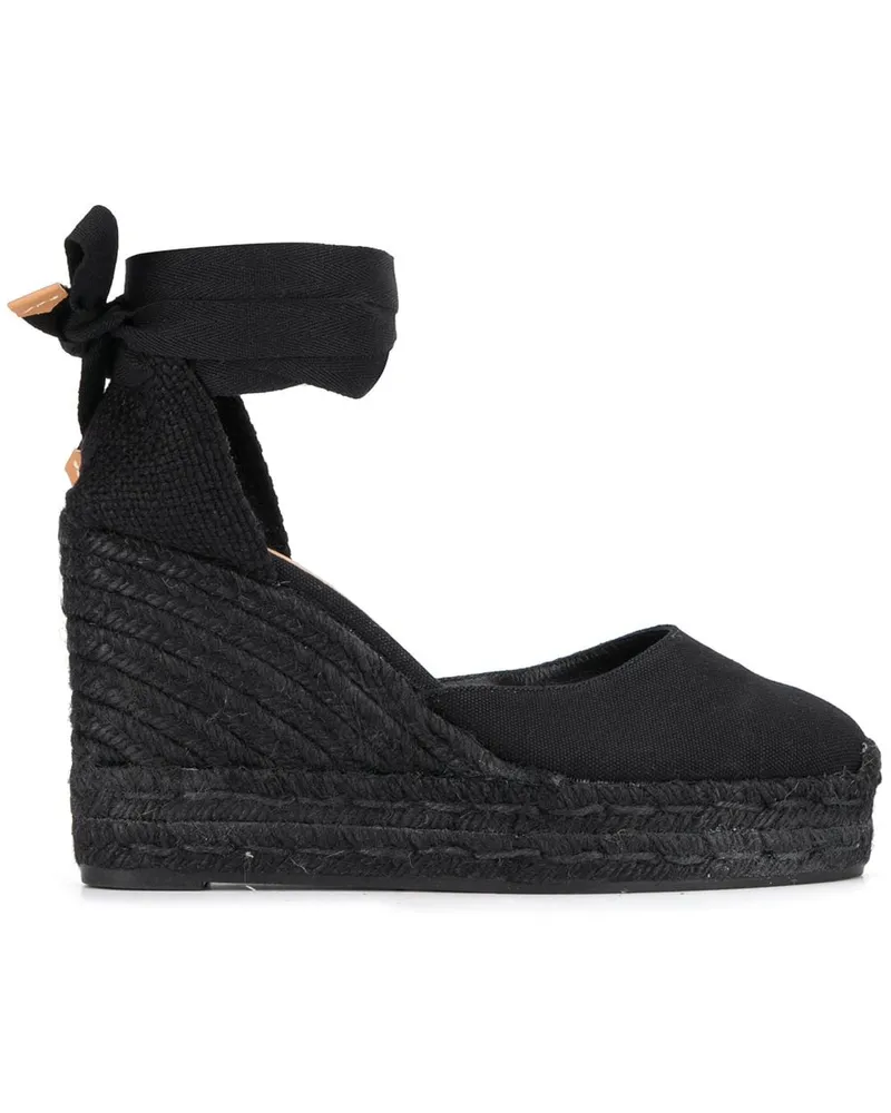 Castañer Klassische Pumps, 100mm - Schwarz Schwarz