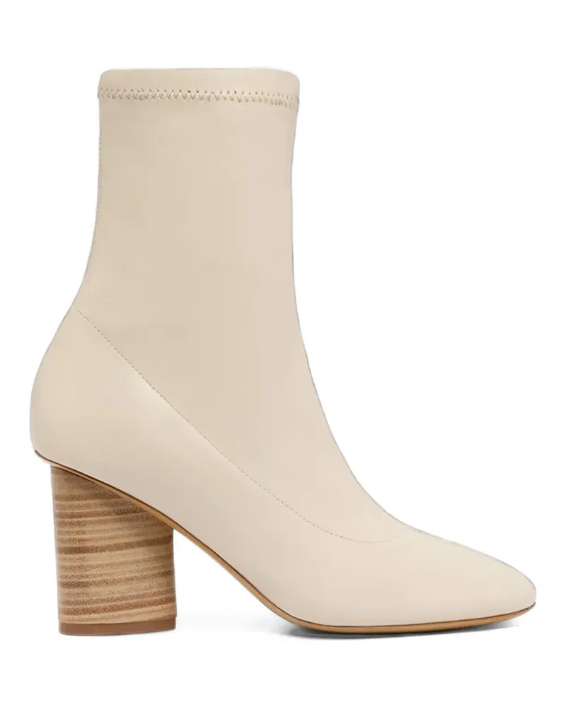 Carel Lucia Stiefeletten aus Stretch-Leder - Nude Nude