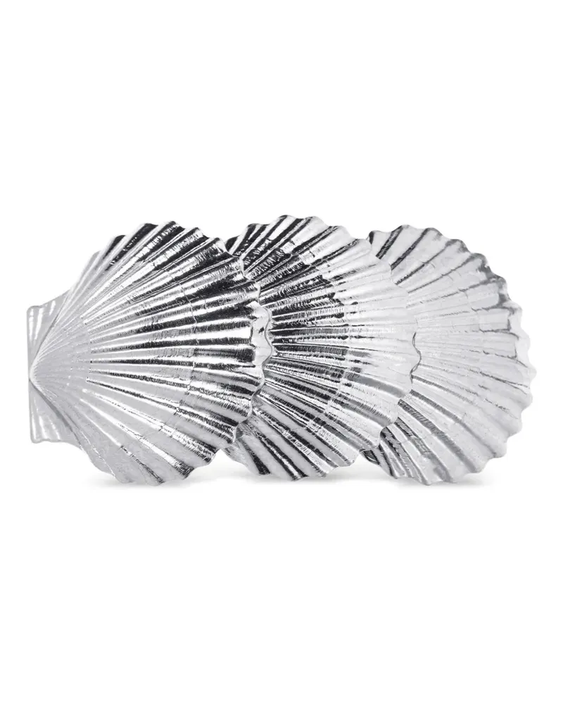 Jennifer Behr Siren shell-motif barrette - Silber Silber