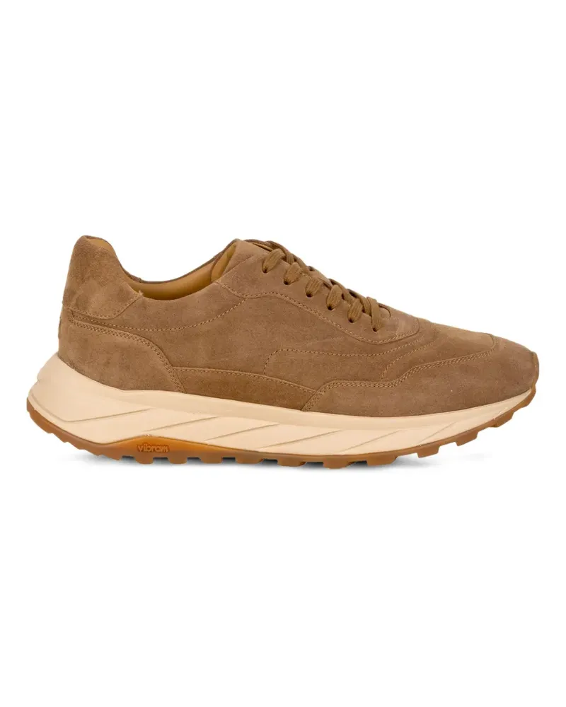 Henderson Shark Sneakers aus Kalbswildleder - Nude Nude
