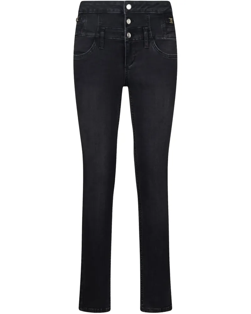 Liu Jo Skinny-Jeans mit hohem Bund - Schwarz Schwarz