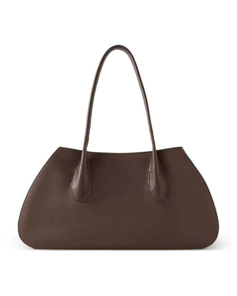 The Row Alger Schultertasche - Braun Braun