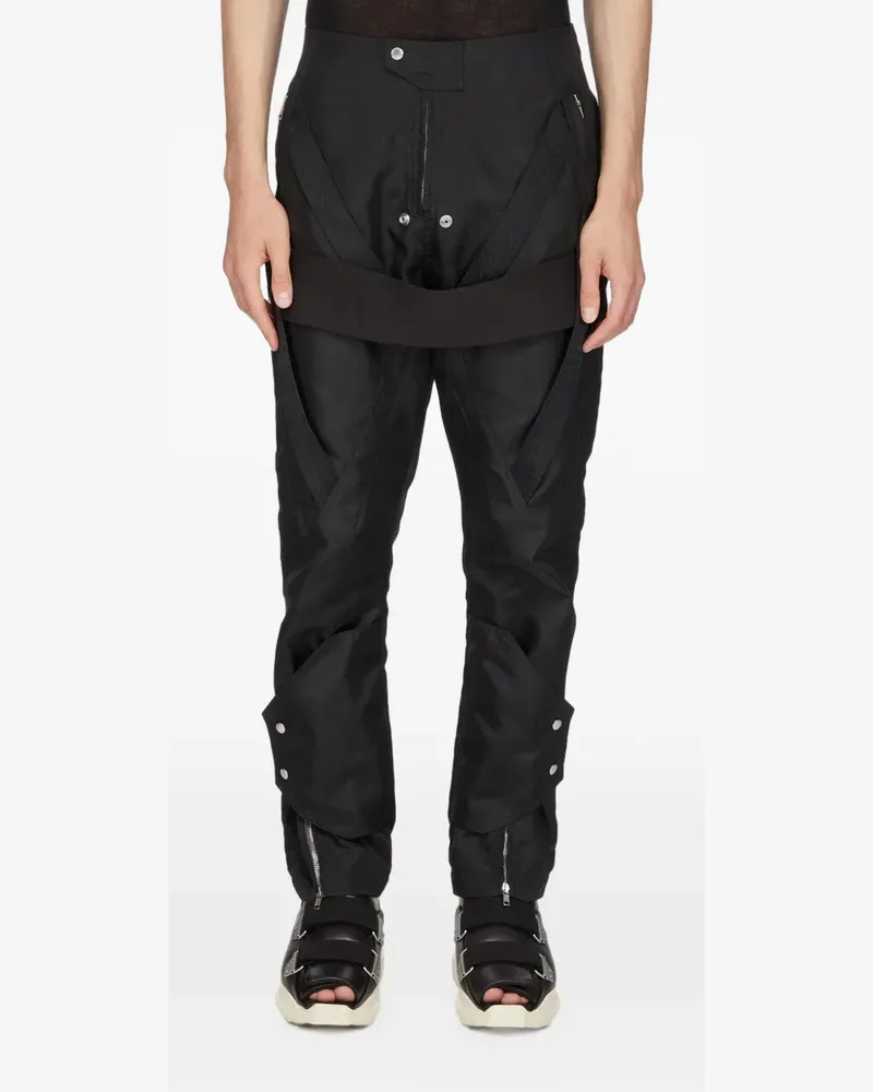 Rick Owens Sporthose mit Reißverschlüssen - Schwarz Schwarz
