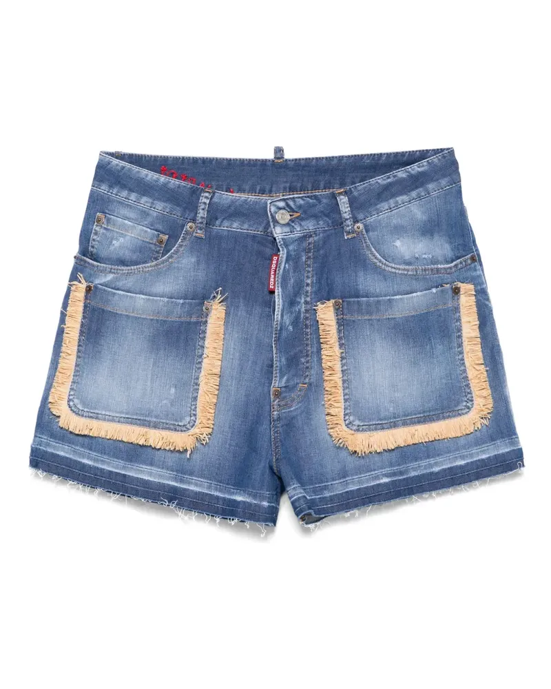 Dsquared2 Raphia Shorts - Blau Blau