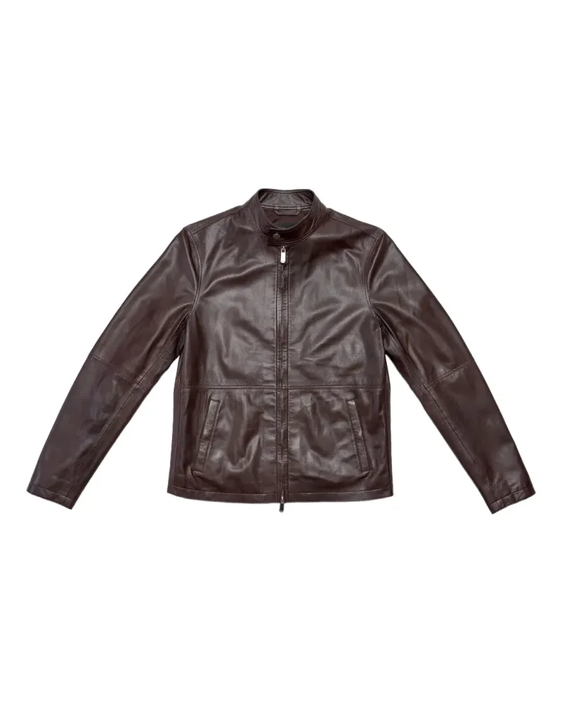 Lottusse Lederjacke aus Kork - Braun Braun